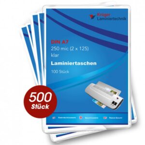 Laminierfolien A7 - 500 Folien