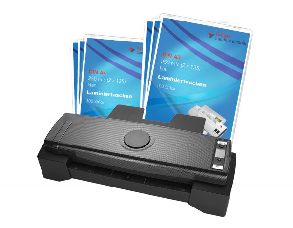 Laminiergerät bis A3 - Krüger 360 V2 / 250 Mic Laminiergerät bis A3 - Krüger 360 V2 / 250 Mic